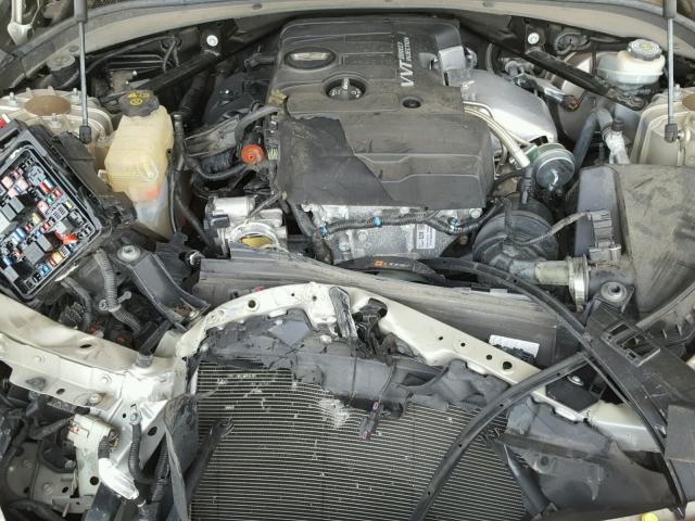 1G6AP5SX5F0136725 - 2015 CADILLAC CTS GOLD photo 7