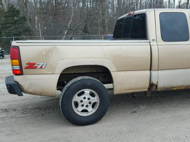 2GCEK19T1X1297068 - 1999 CHEVROLET SILVERADO GOLD photo 9