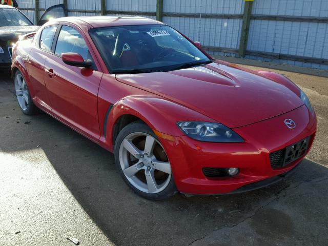 JM1FE173470211925 - 2007 MAZDA RX8 RED photo 1