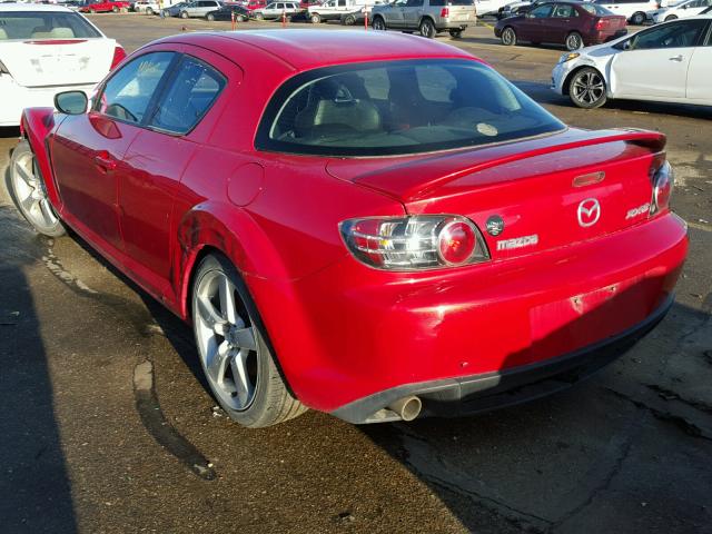 JM1FE173470211925 - 2007 MAZDA RX8 RED photo 3