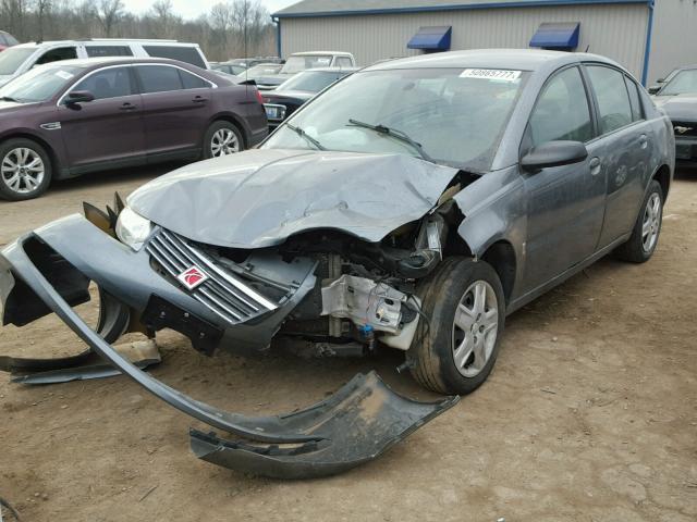 1G8AZ55F67Z195770 - 2007 SATURN ION LEVEL ნაცრისფერი ფოტო 2