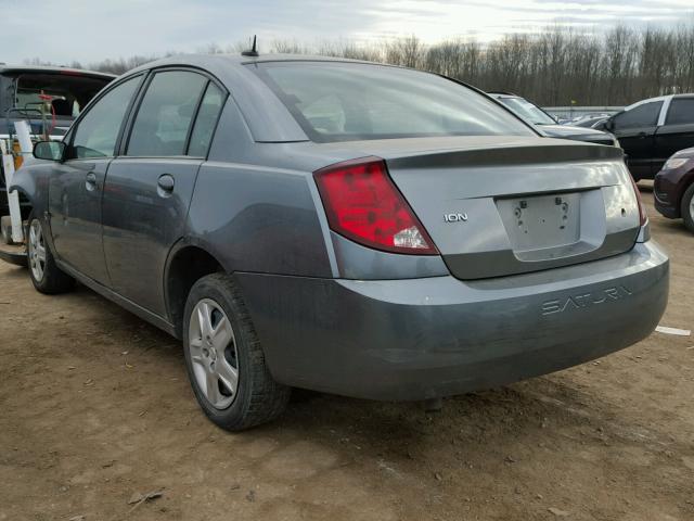 1G8AZ55F67Z195770 - 2007 SATURN ION LEVEL ნაცრისფერი ფოტო 3