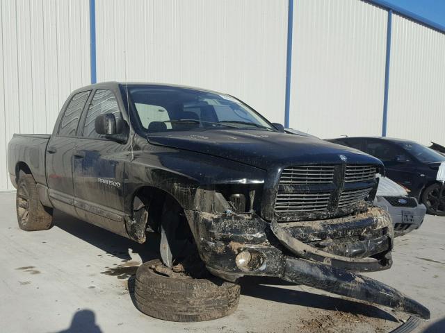 1D7HA18N94J229918 - 2004 DODGE RAM 1500 S BLACK photo 1