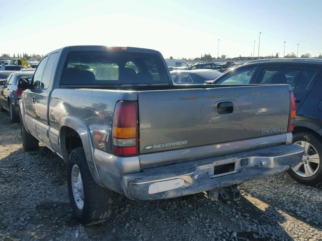 2GCEK19T8Y1253473 - 2000 CHEVROLET SILVERADO SILVER photo 3