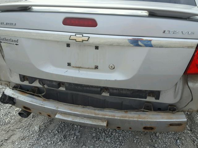 1G1ZU53846F294916 - 2006 CHEVROLET MALIBU LTZ 银色 照片 9