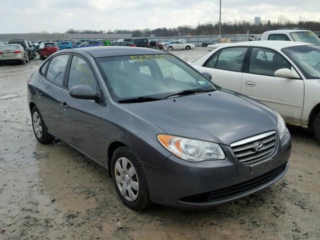 KMHDU46D18U356139 - 2008 HYUNDAI ELANTRA GL GRAY photo 1