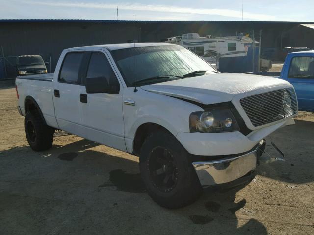 1FTPW14566KD78250 - 2006 FORD F150 SUPER WHITE photo 1