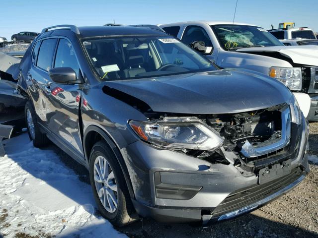 JN8AT2MV8JW300529 - 2018 NISSAN ROGUE S GRAY photo 1