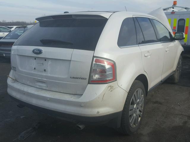 2FMDK39C89BA93495 - 2009 FORD EDGE LIMIT WHITE photo 4