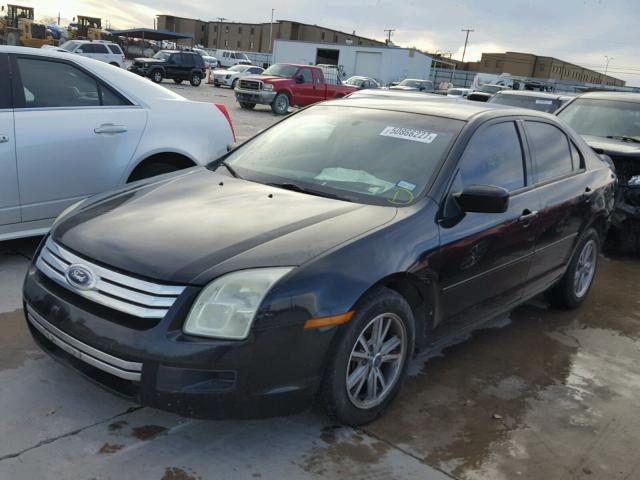 3FAHP07Z36R140271 - 2006 FORD FUSION SE BLACK photo 2