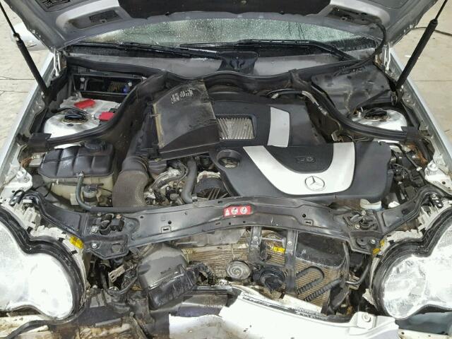 WDBRF52JX6F755279 - 2006 MERCEDES-BENZ C GENERATI SILVER photo 7