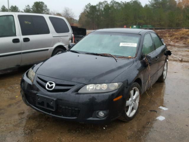 1YVHP81C775M05429 - 2007 MAZDA 6 I BLACK photo 2