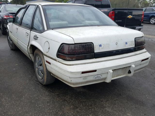 1G2WH54T3PF213573 - 1993 PONTIAC GRAND PRIX თეთრი ფოტო 3