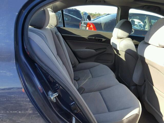 1HGFA16887L090664 - 2007 HONDA CIVIC EX Mavi foto 6