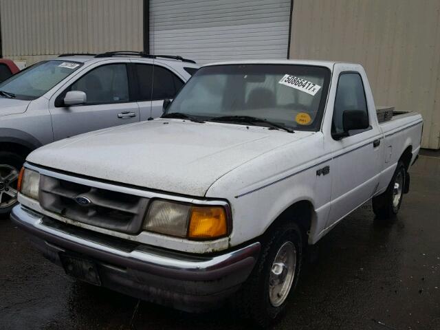 1FTCR10A8VUC35876 - 1997 FORD RANGER WHITE photo 2