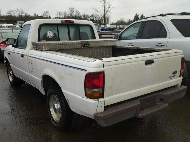 1FTCR10A8VUC35876 - 1997 FORD RANGER WHITE photo 3