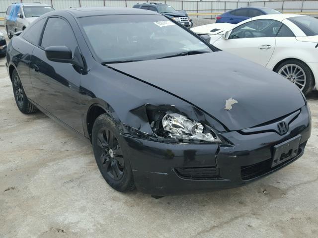 1HGCM82635A007948 - 2005 HONDA ACCORD EX BLACK photo 1