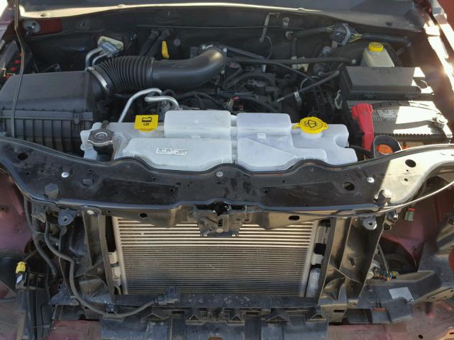 1J8GP28K69W528639 - 2009 JEEP LIBERTY SP MAROON photo 7