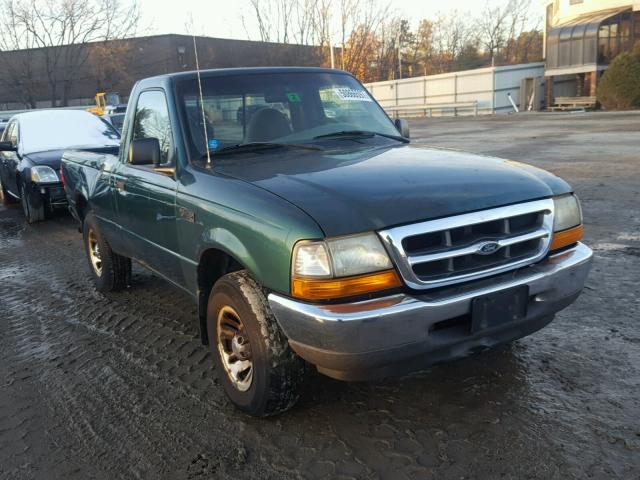 1FTYR10C4XTA05834 - 1999 FORD RANGER GREEN photo 1