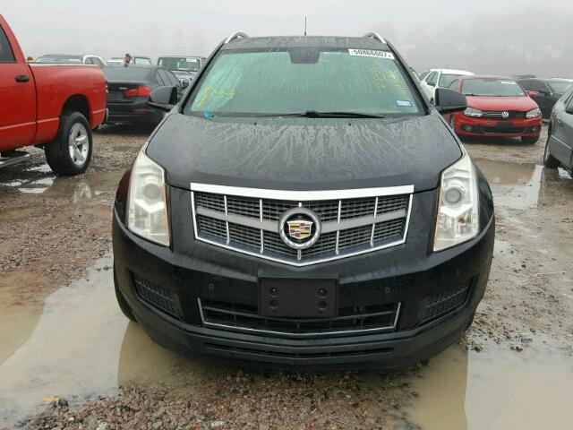 3GYFNAEY6BS523142 - 2011 CADILLAC SRX LUXURY BLACK photo 10