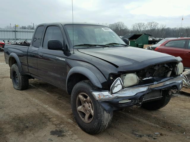 5TEWN72NX4Z414129 - 2004 TOYOTA TACOMA XTR BLACK photo 1