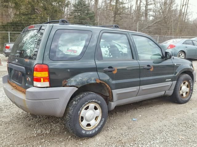 1FMYU02192KA36480 - 2002 FORD ESCAPE XLS GREEN photo 4