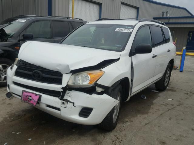 JTMBF4DV4AD021917 - 2010 TOYOTA RAV4 WHITE photo 2