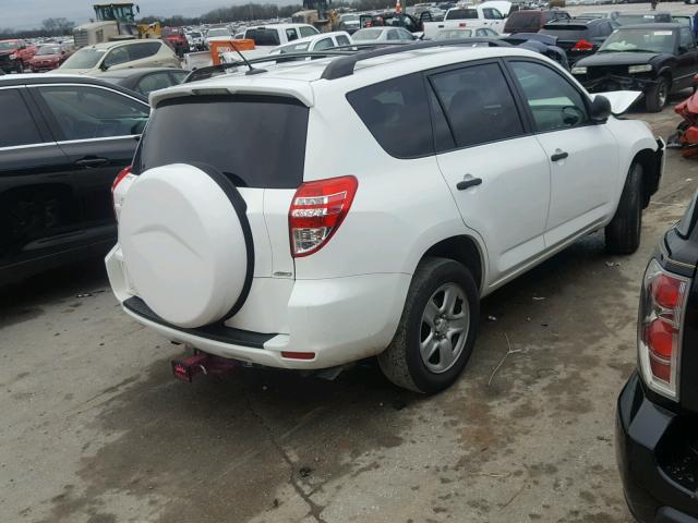 JTMBF4DV4AD021917 - 2010 TOYOTA RAV4 WHITE photo 4