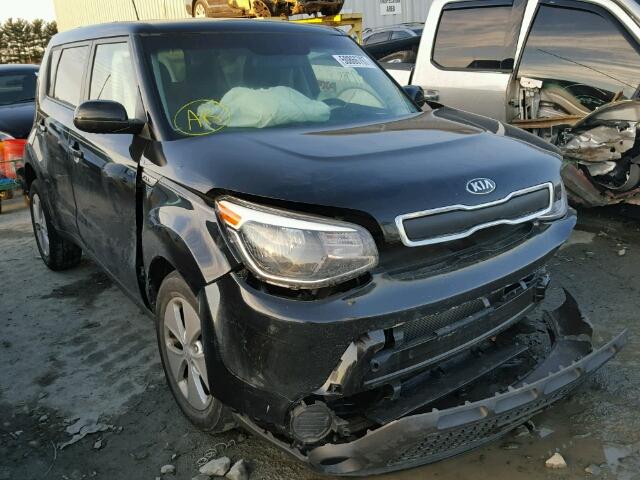 KNDJN2A20F7182297 - 2015 KIA SOUL BLACK photo 1