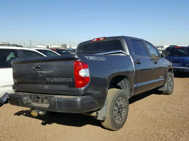 5TFDW5F1XGX564804 - 2016 TOYOTA TUNDRA CRE BLACK photo 4