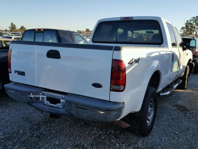 1FTNW21L72EB13894 - 2002 FORD F250 SUPER WHITE photo 4