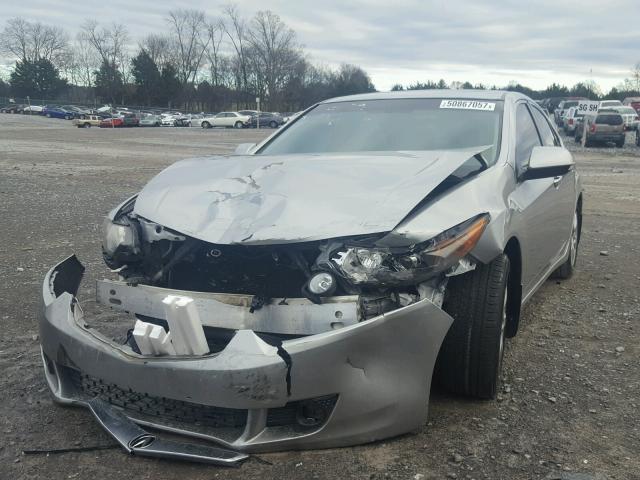 JH4CU2F64AC003331 - 2010 ACURA TSX SILVER photo 2