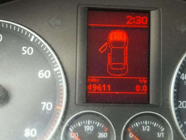 WVWDB71F57V033113 - 2007 VOLKSWAGEN EOS 3.2L S RED photo 8