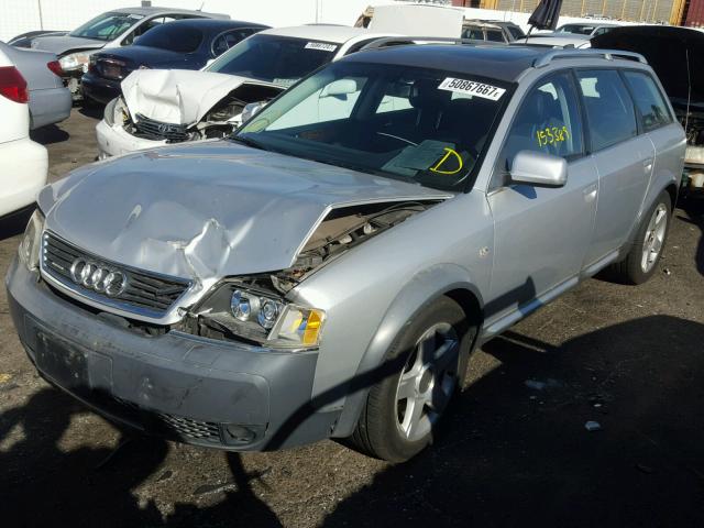 WA1YD64B94N082920 - 2004 AUDI ALLROAD SILVER photo 2