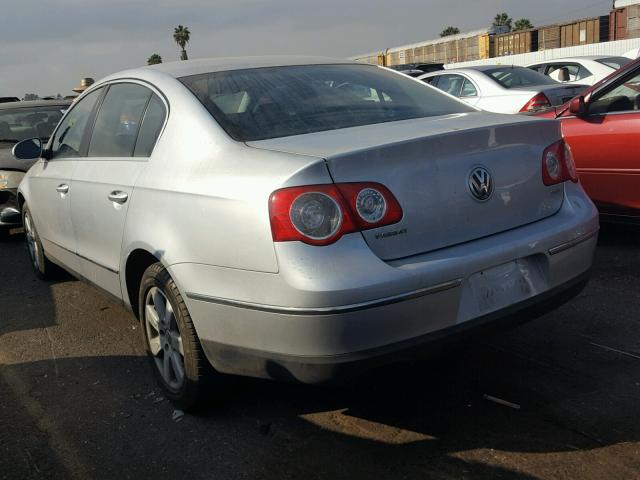 WVWAK73CX7E240473 - 2007 VOLKSWAGEN PASSAT 2.0 SILVER photo 3