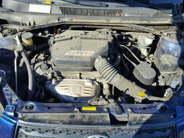 JTEGH20V030113350 - 2003 TOYOTA RAV4 BLUE photo 7