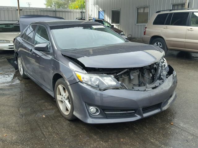 4T1BF1FK3EU463557 - 2014 TOYOTA CAMRY L CHARCOAL photo 1