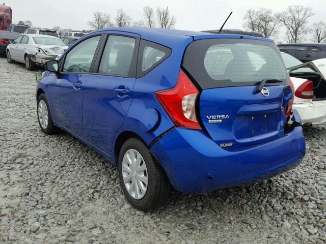 3N1CE2CP2GL368523 - 2016 NISSAN VERSA NOTE BLUE photo 3