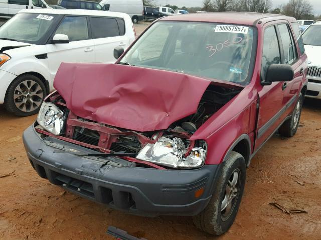 JHLRD1850VC053050 - 1997 HONDA CR-V LX RED photo 2