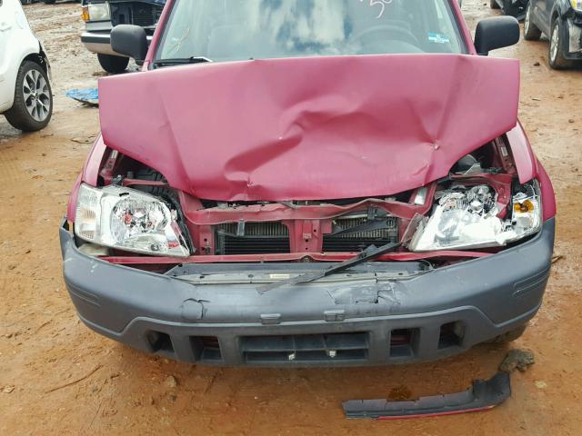 JHLRD1850VC053050 - 1997 HONDA CR-V LX RED photo 9