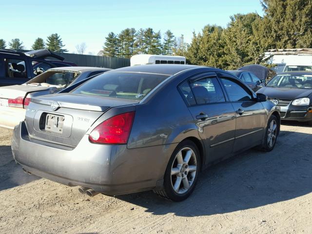 1N4BA41E65C821221 - 2005 NISSAN MAXIMA SE CHARCOAL photo 4