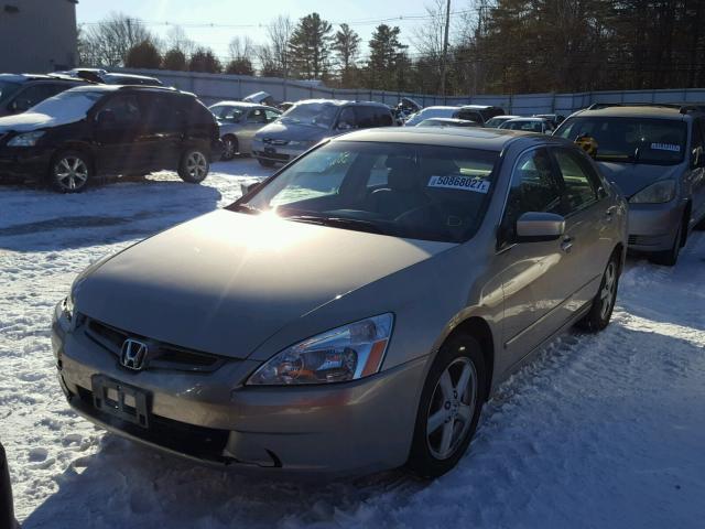 1HGCM56844A076396 - 2004 HONDA ACCORD EX TAN photo 2