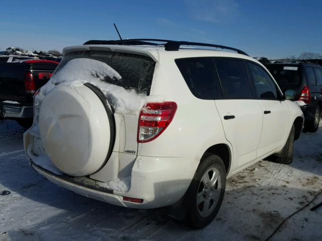 JTMBF4DV8A5027391 - 2010 TOYOTA RAV4 WHITE photo 4