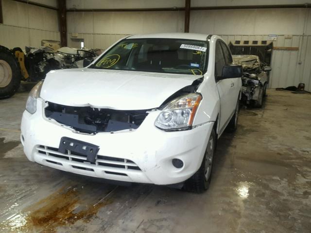 JN8AS5MT6CW302107 - 2012 NISSAN ROGUE S WHITE photo 2