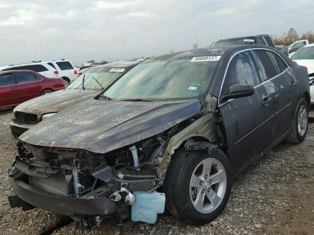 1G11B5SA7DF282134 - 2013 CHEVROLET MALIBU LS GRAY photo 2