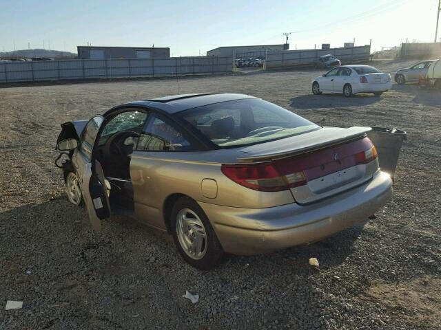 1G8ZH1279VZ126340 - 1997 SATURN SC2 GOLD photo 3