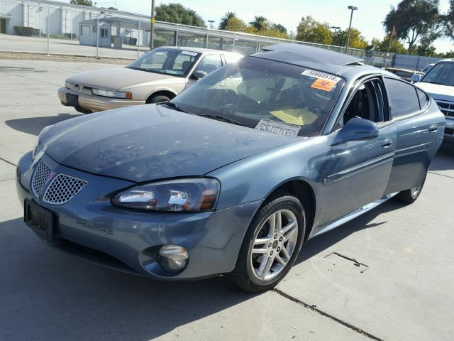 2G2WR584461222045 - 2006 PONTIAC GRAND PRIX Կապույտ լուսանկար 2