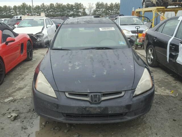 1HGCM56383A069972 - 2003 HONDA ACCORD LX BLACK photo 9