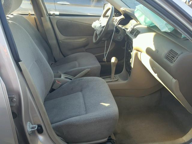 1Y1SK52842Z405033 - 2002 CHEVROLET GEO PRIZM 棕色 照片 5