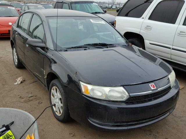 1G8AZ52F03Z119203 - 2003 SATURN ION LEVEL BLACK photo 1